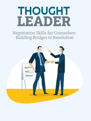 cover image of Negotiation Skills for Counselors